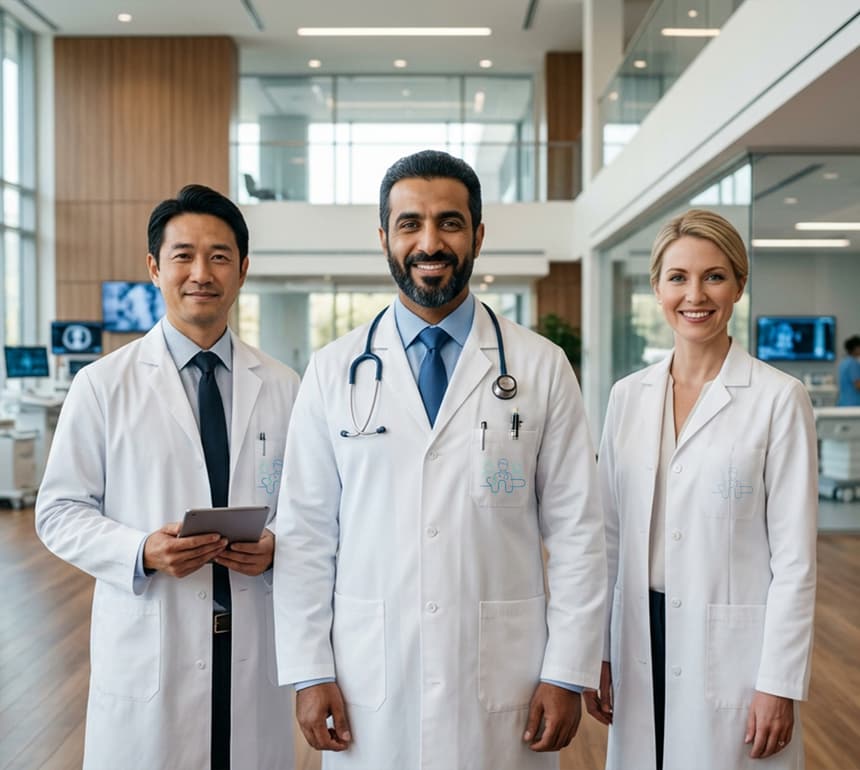 Tabeebak medical team illustration